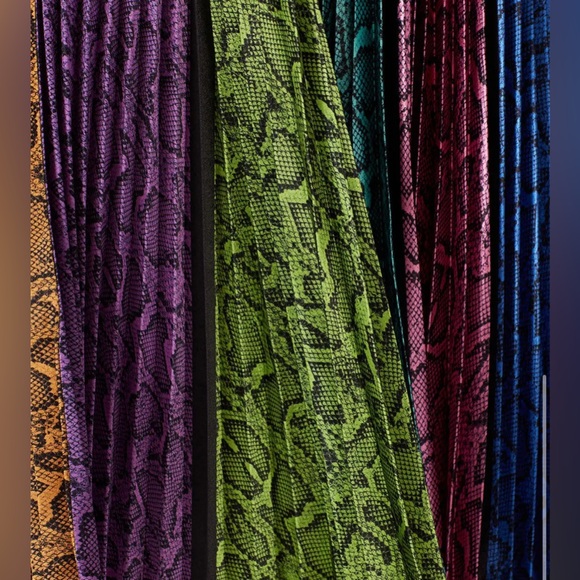 DELFI Collective Womens Multicolored Colorblock Snake Clara RARE Skirt Size XS - Picture 8 of 9